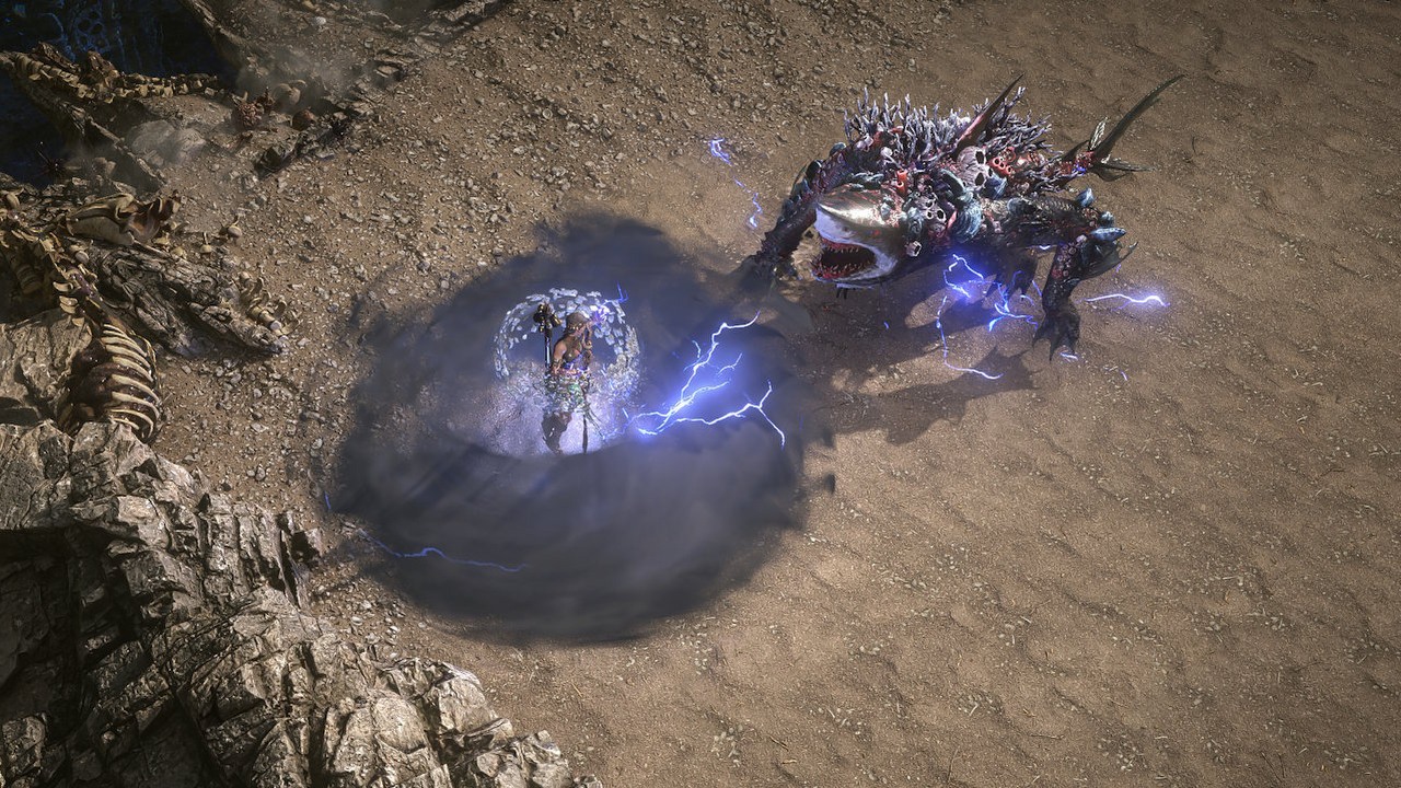 Player created a formidable boss in Path of Exile 2. It has trillions of health points and killed many of the world's best players in a matter of hours, image source: Grinding Gear Games.