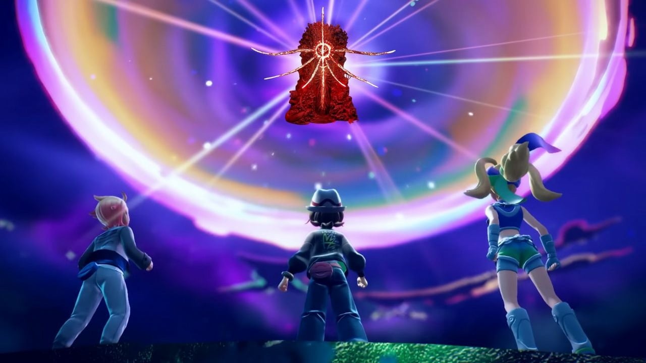 Hear me out, what if the mysterious Game Awards statue is a Pokémon thing?, image source: Pokémon Legends: Z-A, Developer: Gamefreak. Okami13_ on Twitter / X..