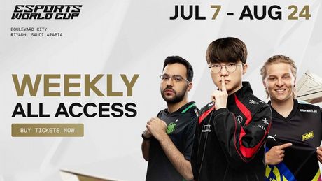 Weekly All Access Passes to the highly anticipated Esports World Cup 2025 are now available to purchase