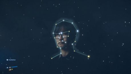 Hideo Kojima's Death Stranding 2 cameo appears as a constellation while you take a bath