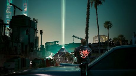 Your actions in Cyberpunk 2077 are watched by a predator. It's not quite as scary as in the movie, but it's still disturbing