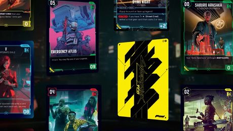 Cyberpunk 2077 and Edgerunners take on Pokemon. The official Cyberpunk TCG is coming