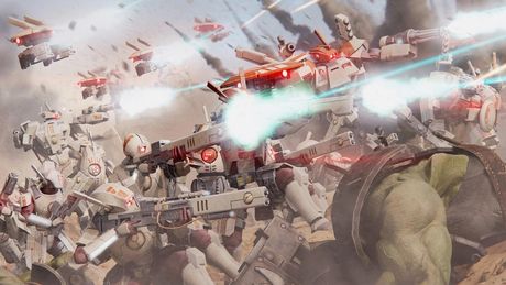 Elite Mod lets you play the Tau faction in Warhammer 40K: Dawn of War 2