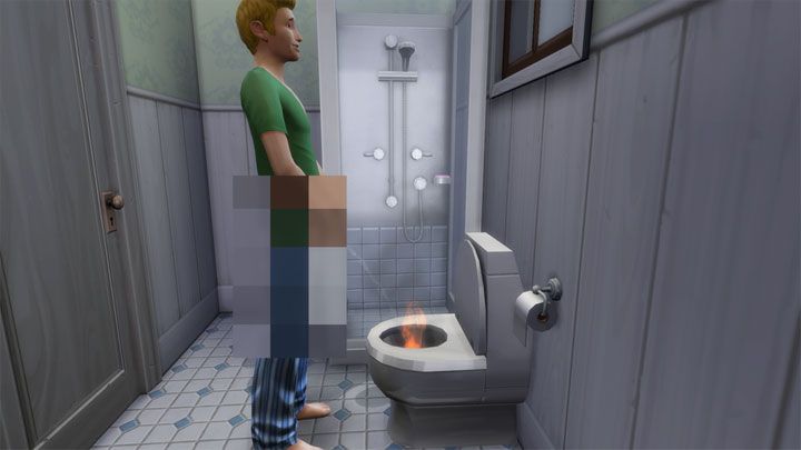 Sims 4 public bathroom