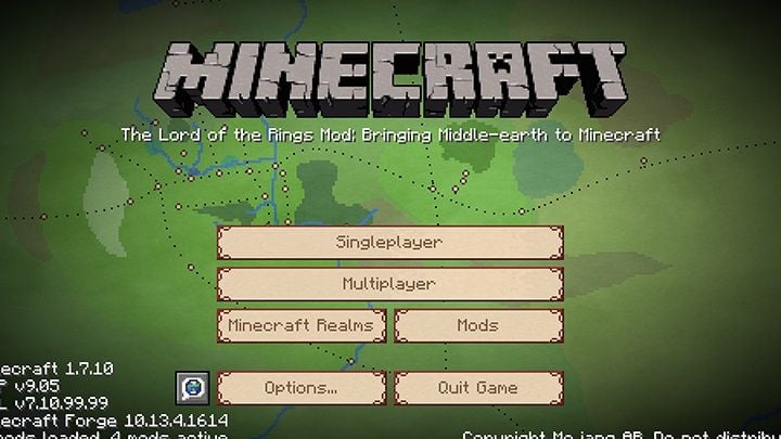 Middle-earth - Minecraft Mod